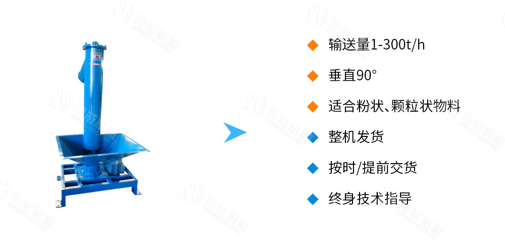 絞龍螺旋輸送機特點優勢 絞龍螺旋輸送機特點優勢